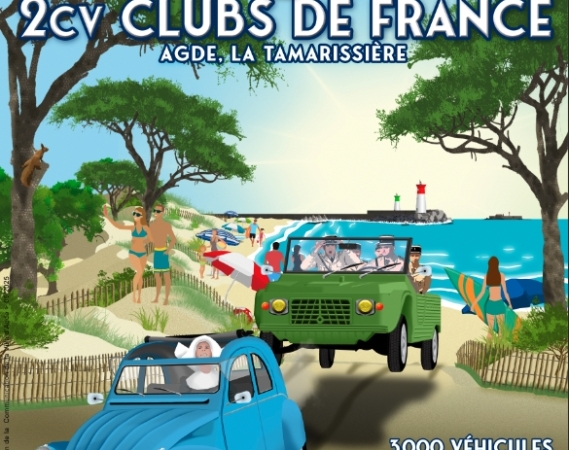 Candidatures bénévoles pour la 30ème Rencontre Nationale des 2cv Clubs de France en 2025